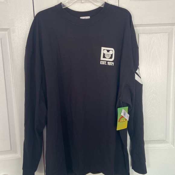 Disney Tops - black disney spirit jersey NWT size XL